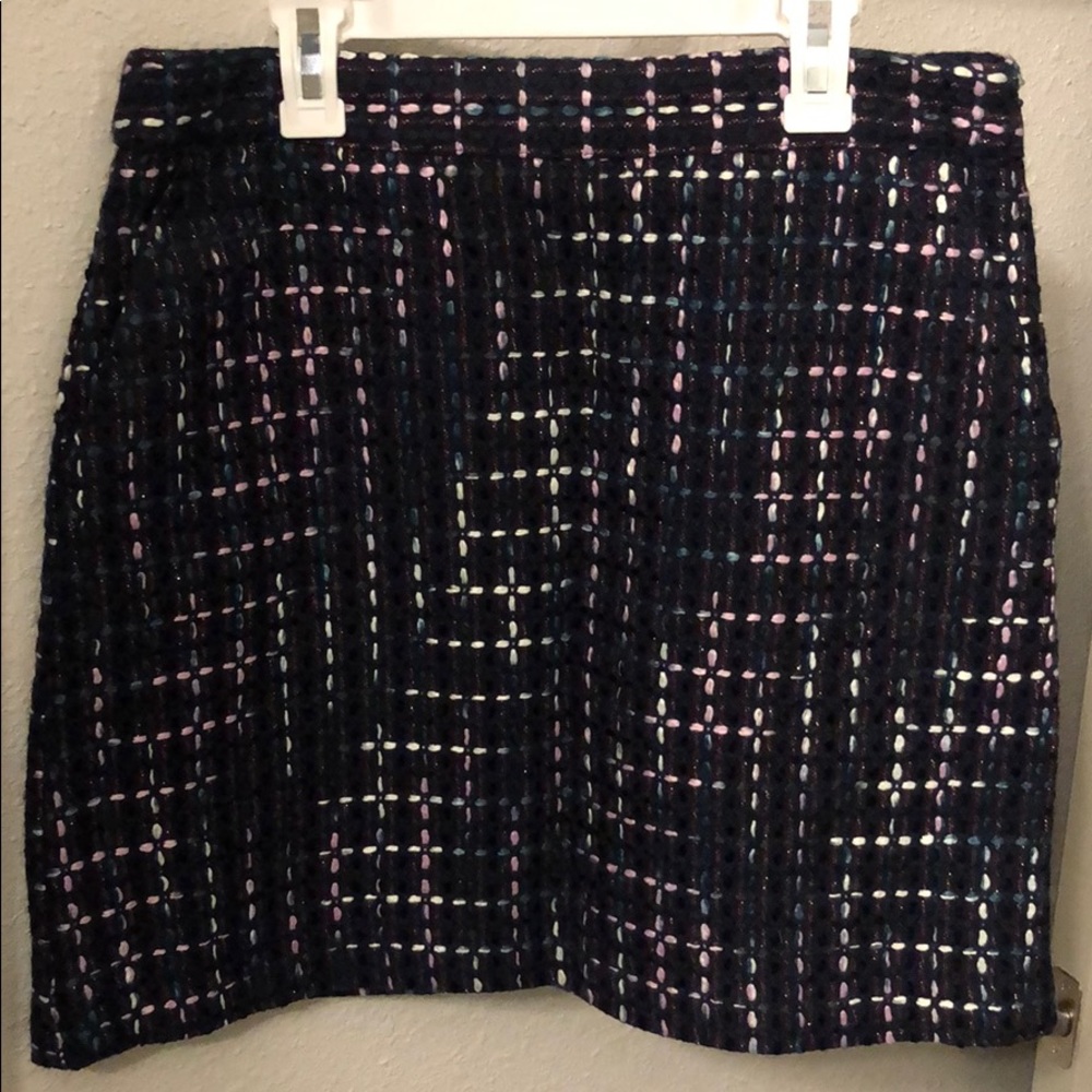 LOFT multi-colored skirt